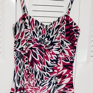Womans 2 piece swimsuit tankini Size Large